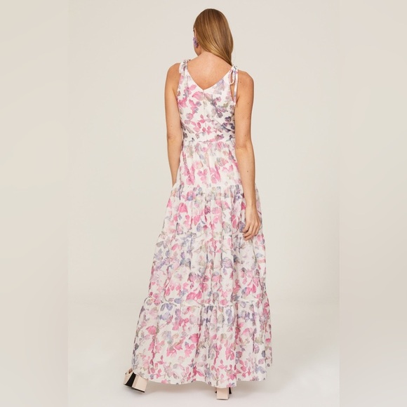 Dress the Population Women’s Floral Pearl Maxi, size Medium, EGUC - Picture 3 of 8